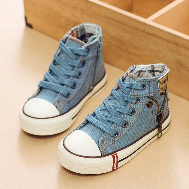 Breathable denim sneakers - Image 4