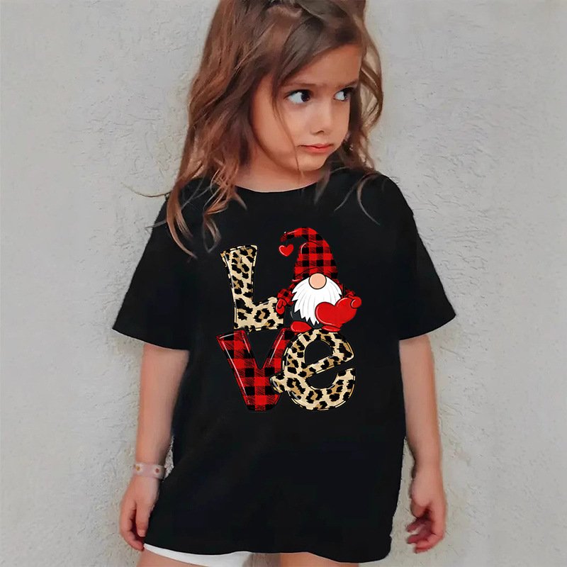 Christmas children's short-sleeved T-shirt - Image 14