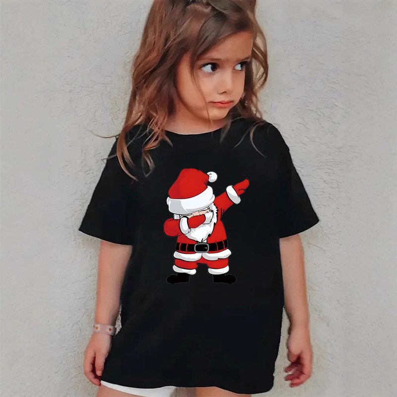 Christmas children's short-sleeved T-shirt - Image 18