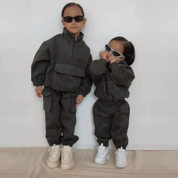 Two-piece sweater casual sportswear set